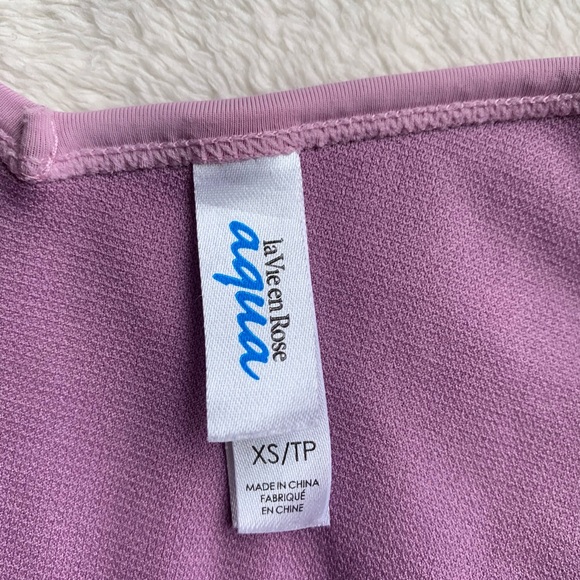 La Vie En Rose V-Neck Ribbed Bikini Set - Picture 10 of 15